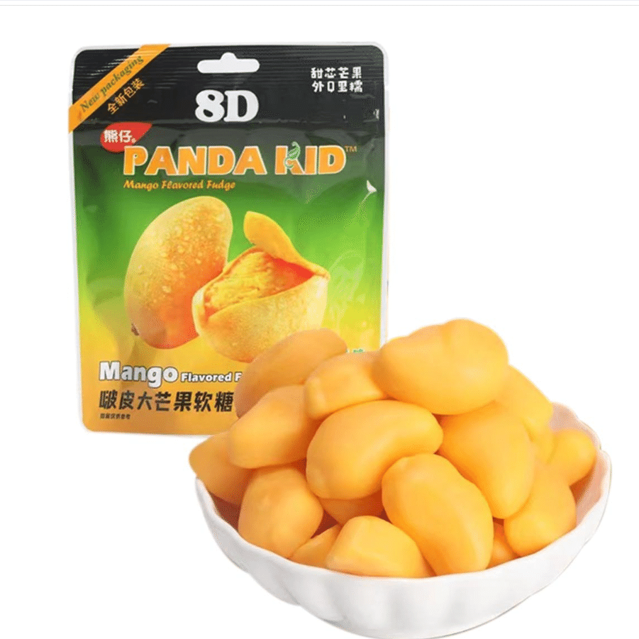 Panda kid Mango Flavored Gummy Candy 72g Product expiration date 02/20/2025 Snac 1 each