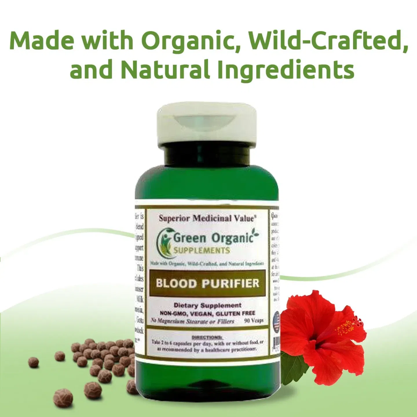 Green Organic Supplements’ Blood Purifier 1 can