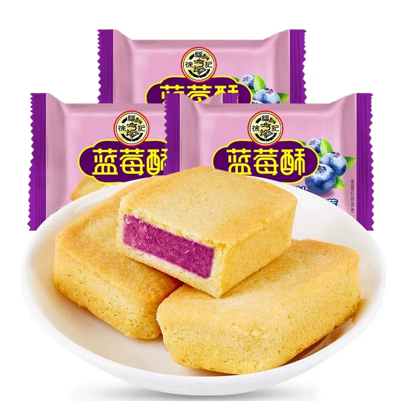 徐福记蓝莓酥单独小包装200g*1袋 200 克