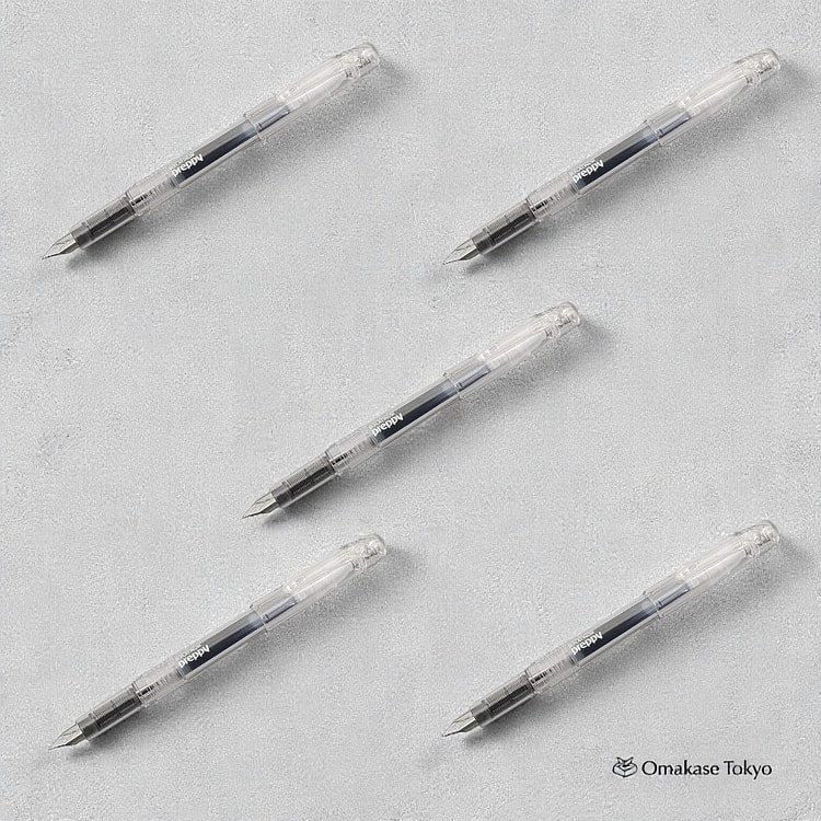 Platinum Preppy Fountain Pen (0.3 Fine) 5 Sets 65 g