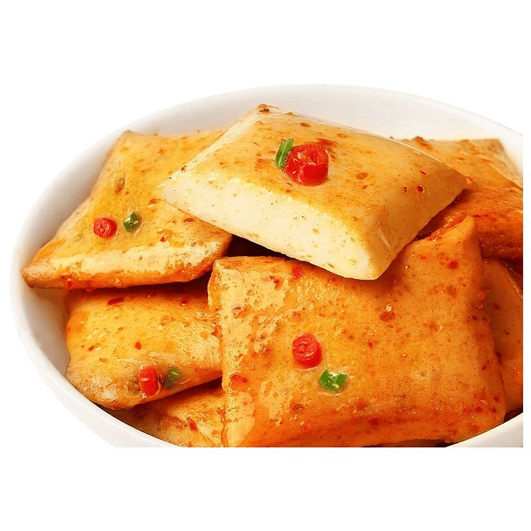 Fish tofu spicy strips mixed flavor 20 packs