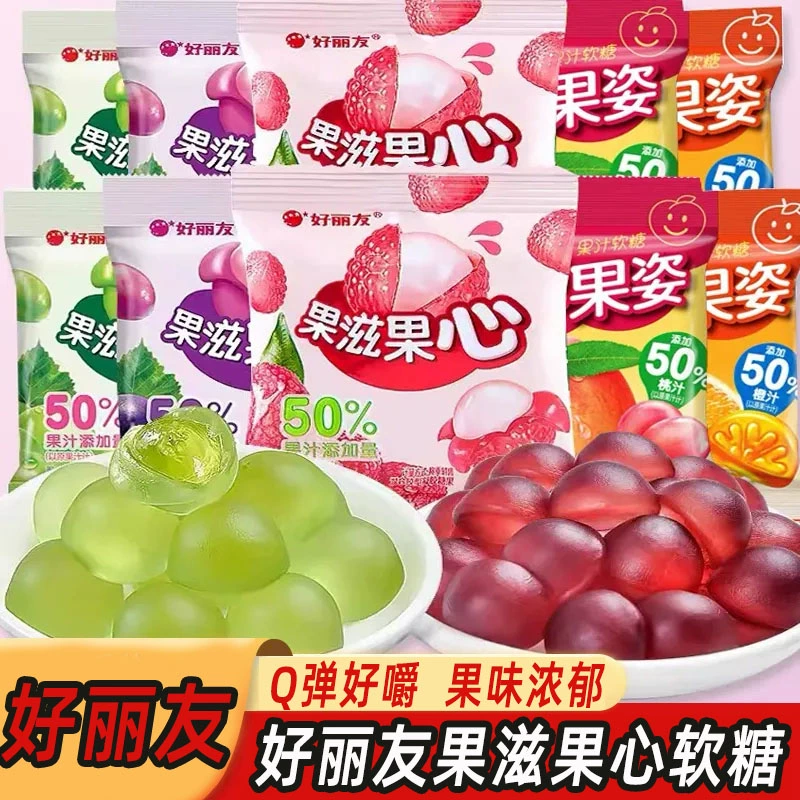 みみフルーツ Fruit-Flavored Centered Gummy Candy 250g*1 250 g - Weee!