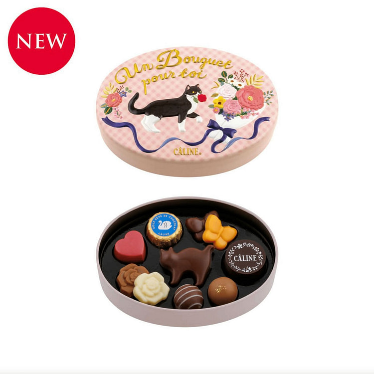 Morozoff情人节限定CALINE巧克力10枚 1 盒