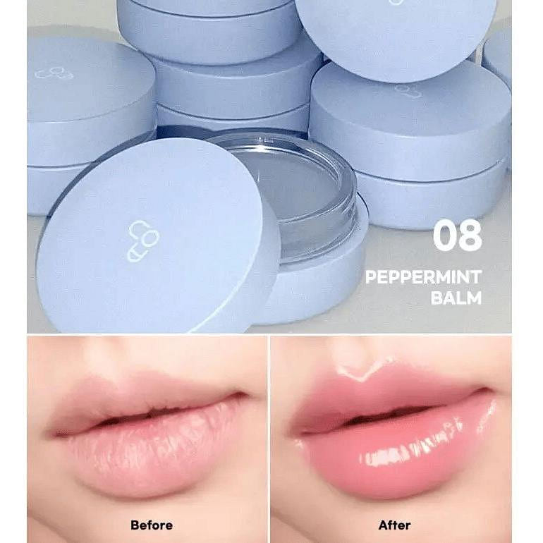 AOU GLOWY TINT BALM 3.5g#08 PEPPERMINT BALM 1 each