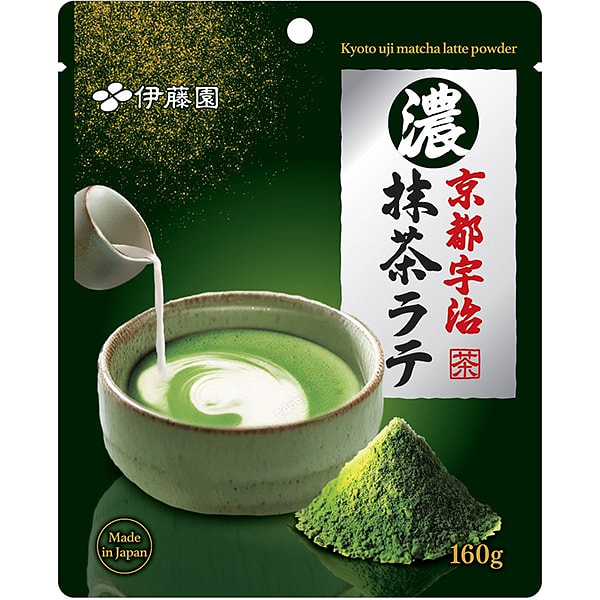 伊藤园 京都宇治抹茶拿铁 160g