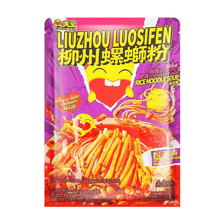 臭宝 柳州螺蛳粉 汤米粉 加辣加浓350g