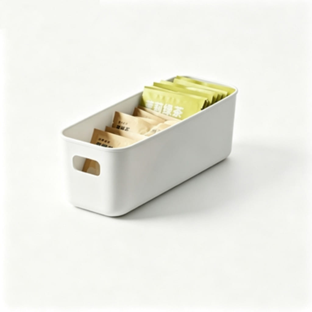 Narrow Lazy Corner Storage Box 1pc 1 each