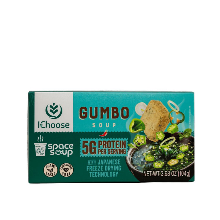 Space Soup, Gumbo, 26g, 4 Pack (NO CUP) 4 count