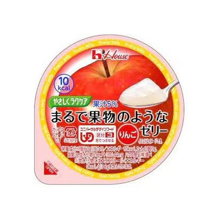 House Foods Gentle Laccare Apple Jelly 60g