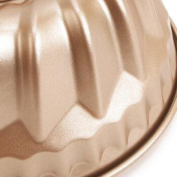 7 Non-Stick Kugelhof Cake Pan Gold 1 count