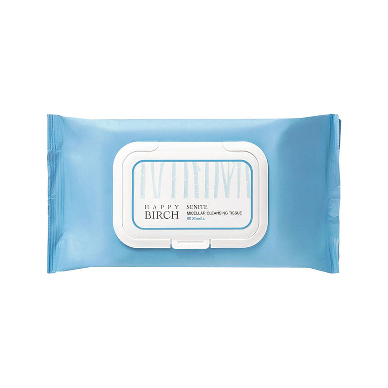 Senite’s Happy Birch Micellar Cleansing Tissue 80 Sheets 1 each