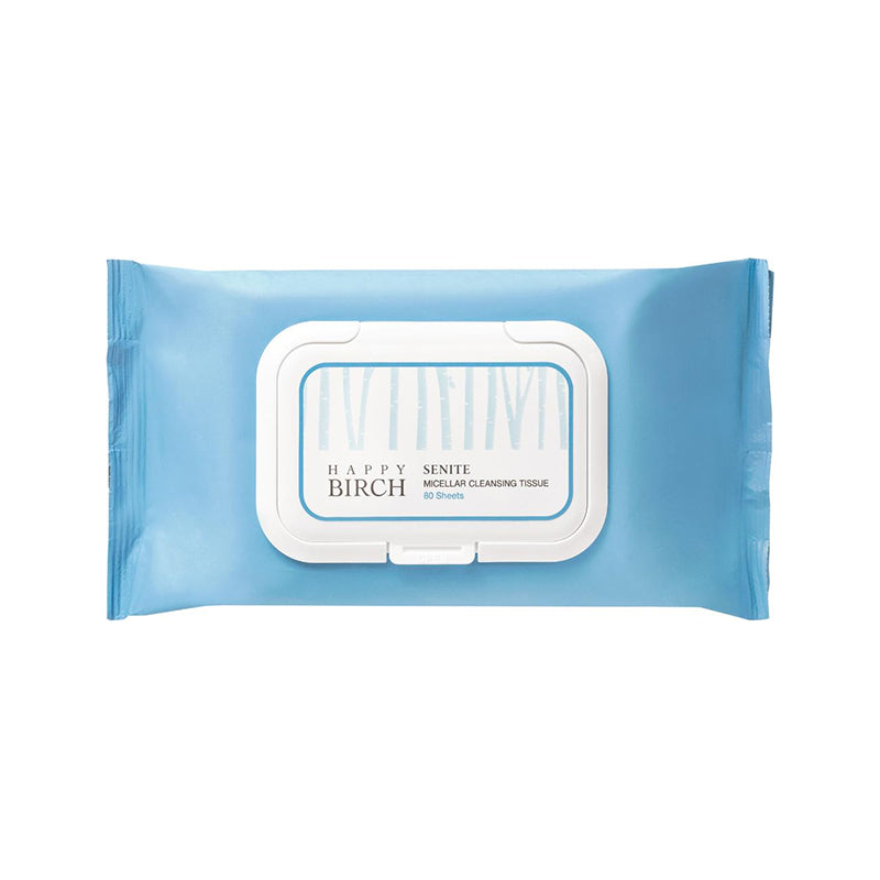 Senite's Happy Birch Micellar Cleansing Tissue 80 Sheets 1 each