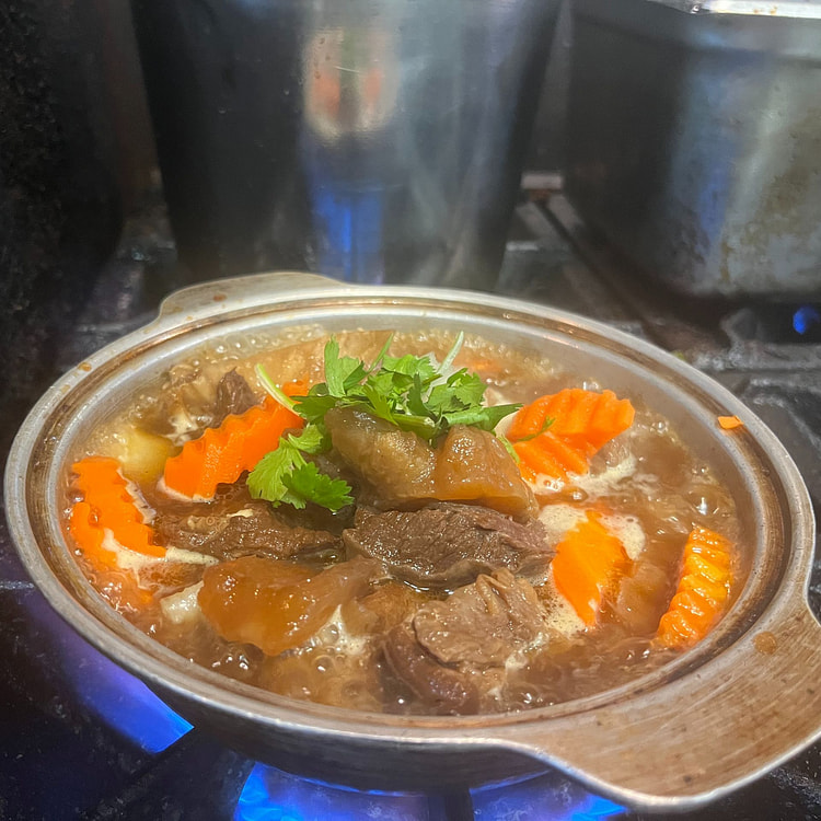 Braised Beef Brisket in Chu Hou Sauce