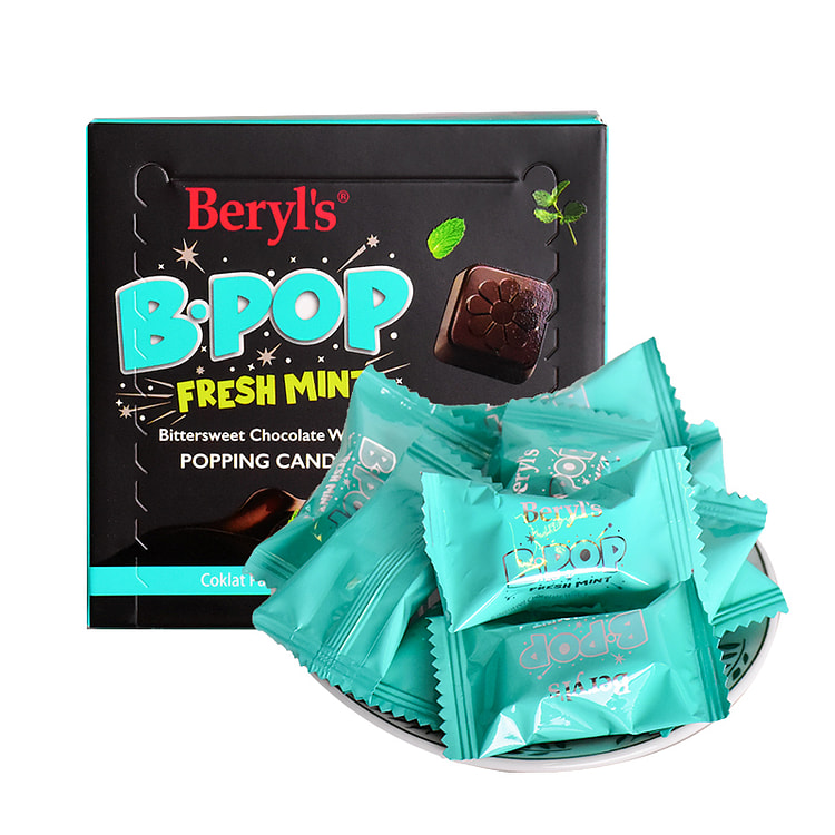 Beryls Jumping Candy Explosion Mint Chocolate Pure Cocoa Butter Imported Sn