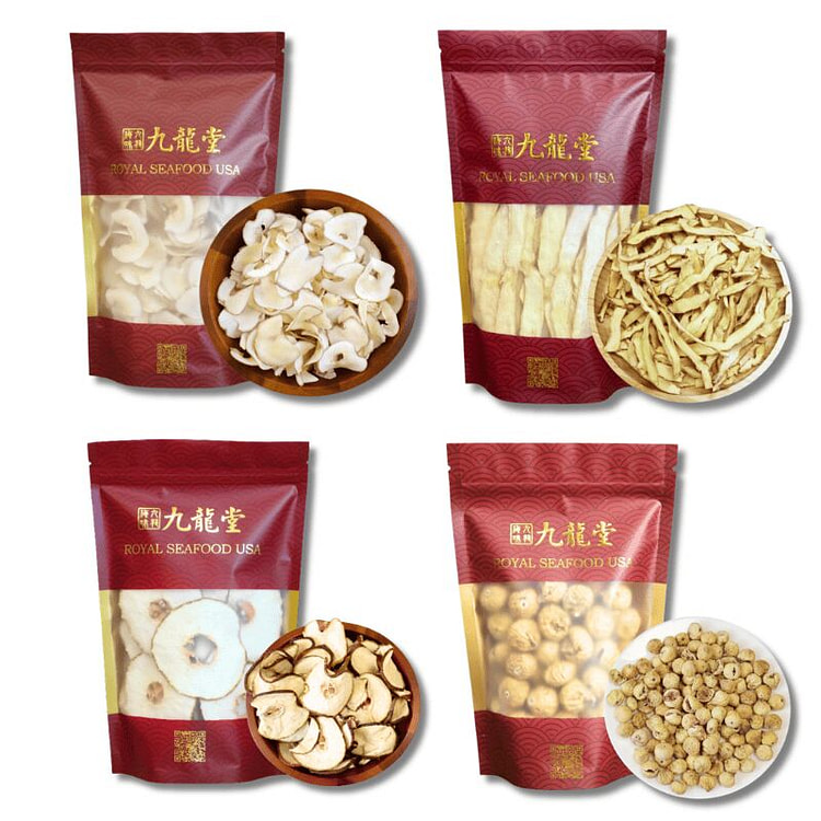 Sea Coconut Fig Snow Pear Herbal Tea 4pack combo 2 lb