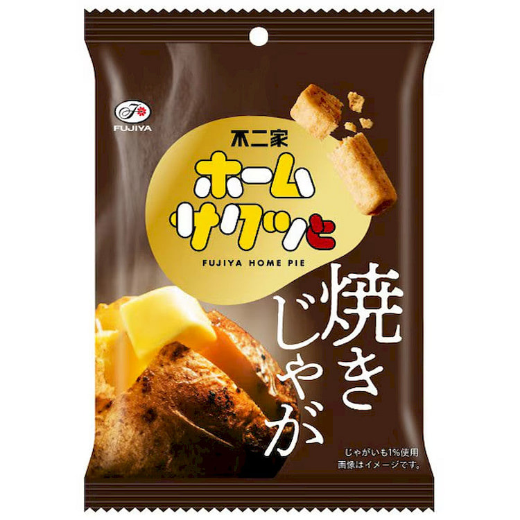 Fujiya Home Sakutto Grilled Potato Pie Snack 42g 1 each