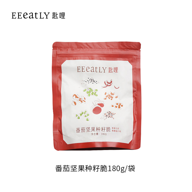 匙哩 番茄坚果种籽脆即食干货坚果健康零食薯片0添加糖180g*1袋