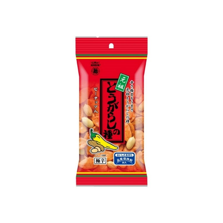越后制菓 辣味大豆花生零食 50g