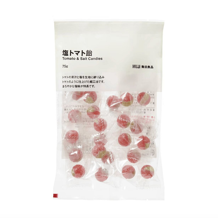 MUJI Tomato & Salt Candies 75 g