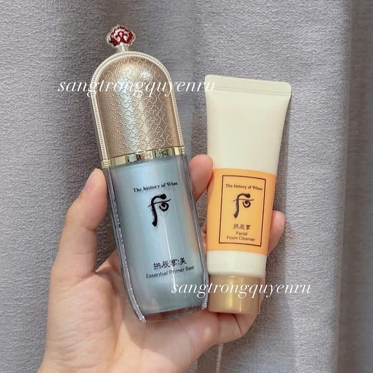 The Whoo Gongjinhyang Essential Primer Make up Base Set 1 hộp