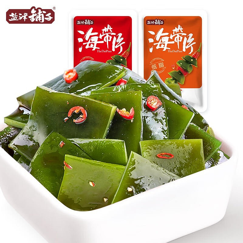 Kelp slices seafood snack independent packaging instant snack about 20 packets 240 g