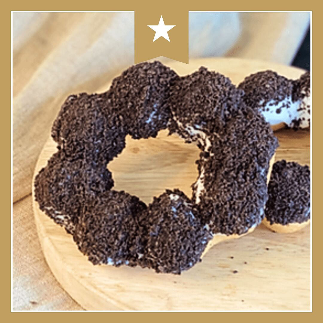 Sunmerry Bakery Cafe - Rosquinha Mochi de Cookies & Cream 1 count