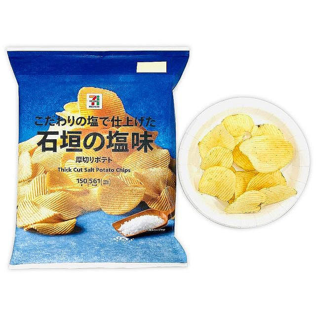 711石垣岛盐味厚切薯片150g 1 份