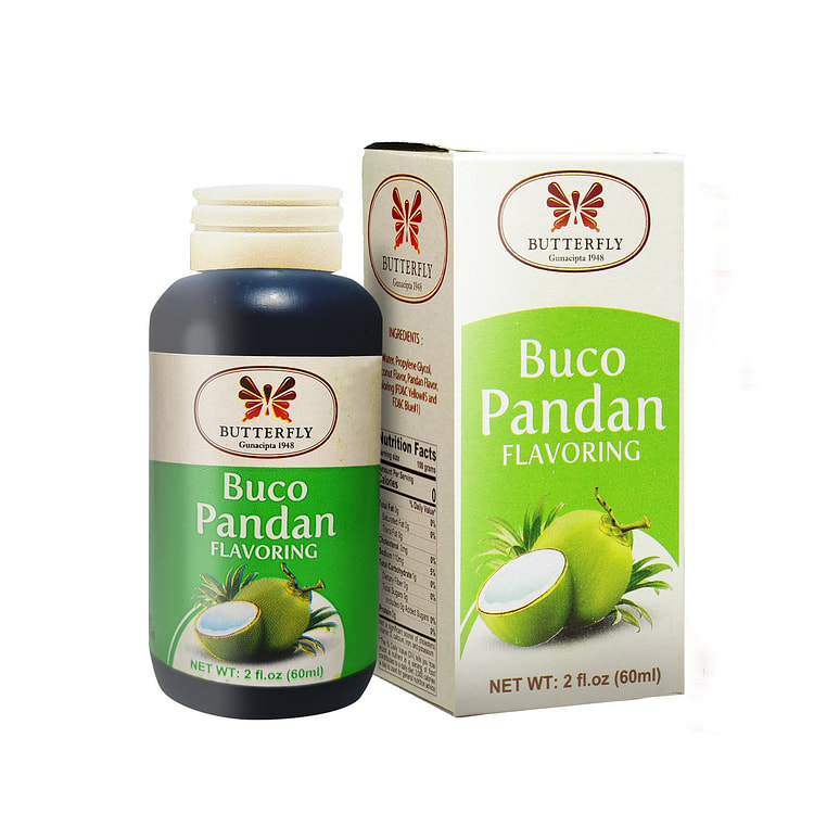 Butterfly Buco Pandan Flavoring 2fl.oz - Pack of 1 60 ml (min 2)