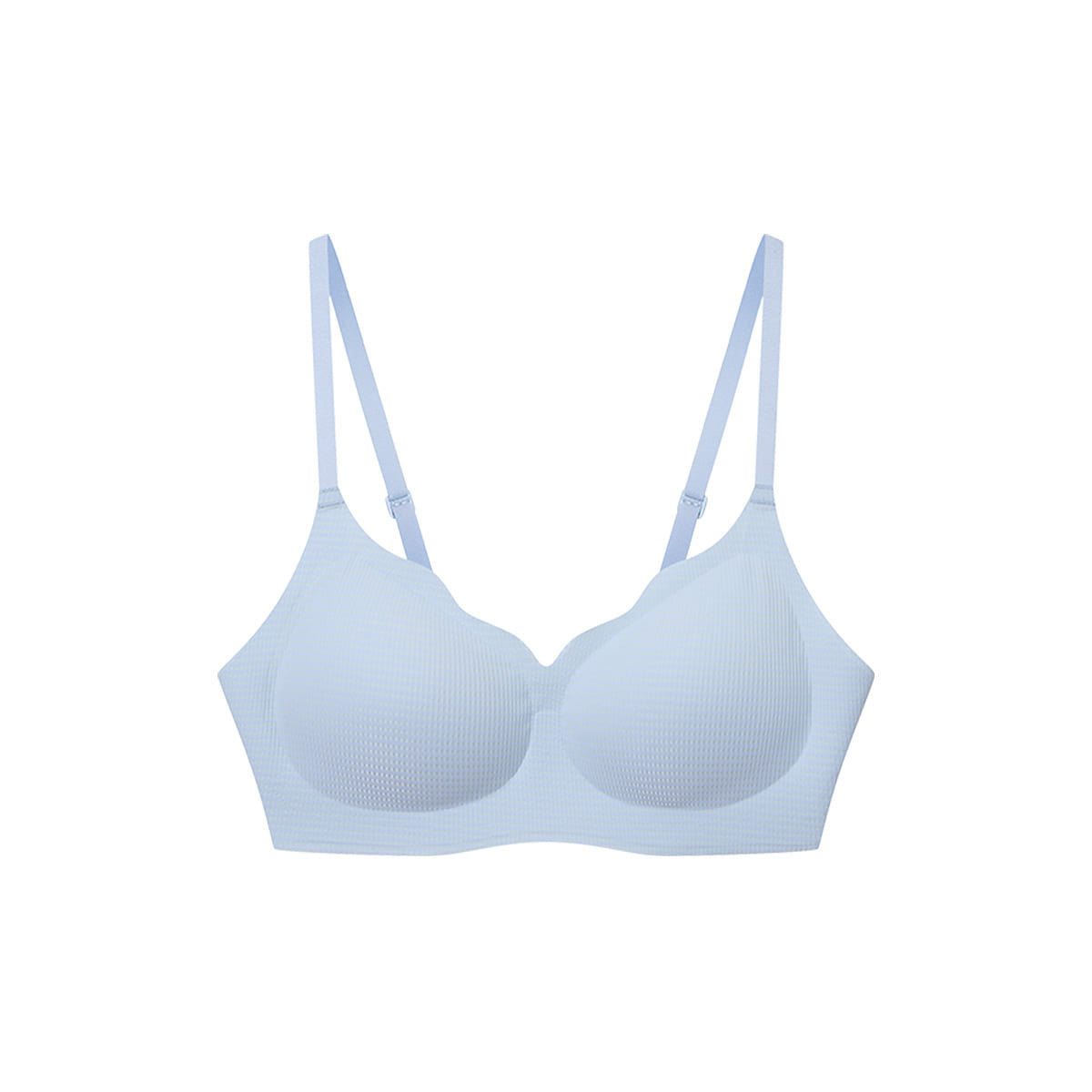 Ubras One Size Cool Striped Style Cloud Support Bra – Hook Style – Light Blue 50 g
