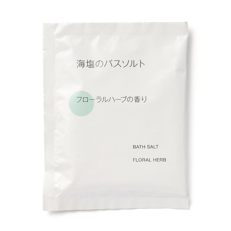 無印良品 シーソルト バスソルト ハーブの香り 40g/袋 1 各