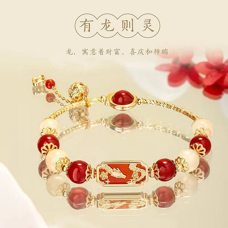 Lucky bracelet spirit dragon style 1 each