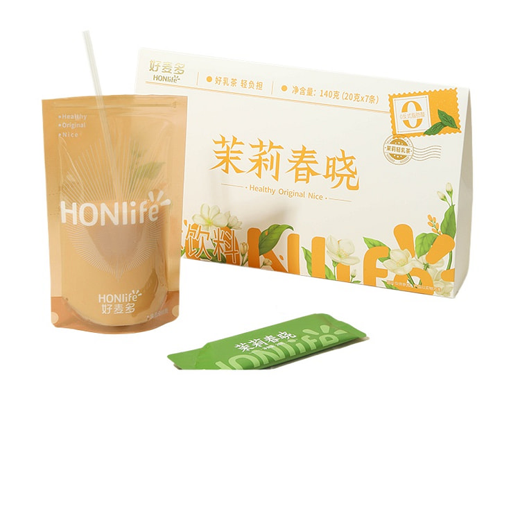 好麦多茉莉春晓轻乳茶140g*1袋