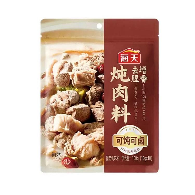 海天秘制炖肉卤料包香辛料100g 100 克