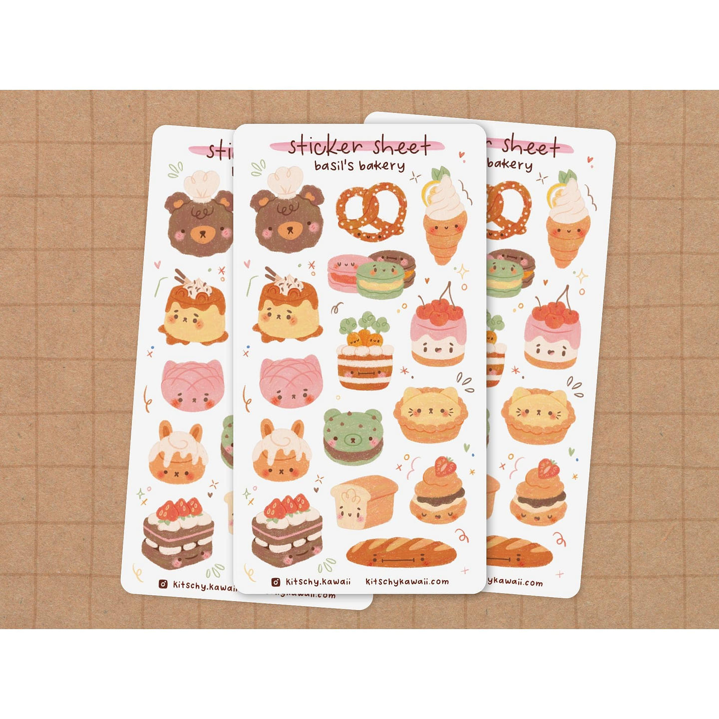 Bakery Sticker Sheet 0.2 oz