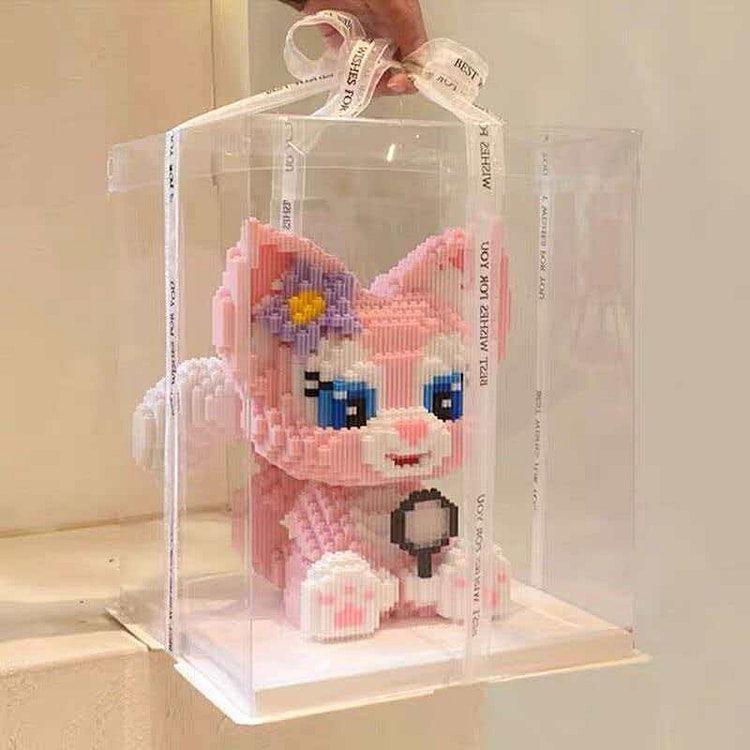 国潮积木拼装放大镜琳娜贝尔30厘米高1个 120 克