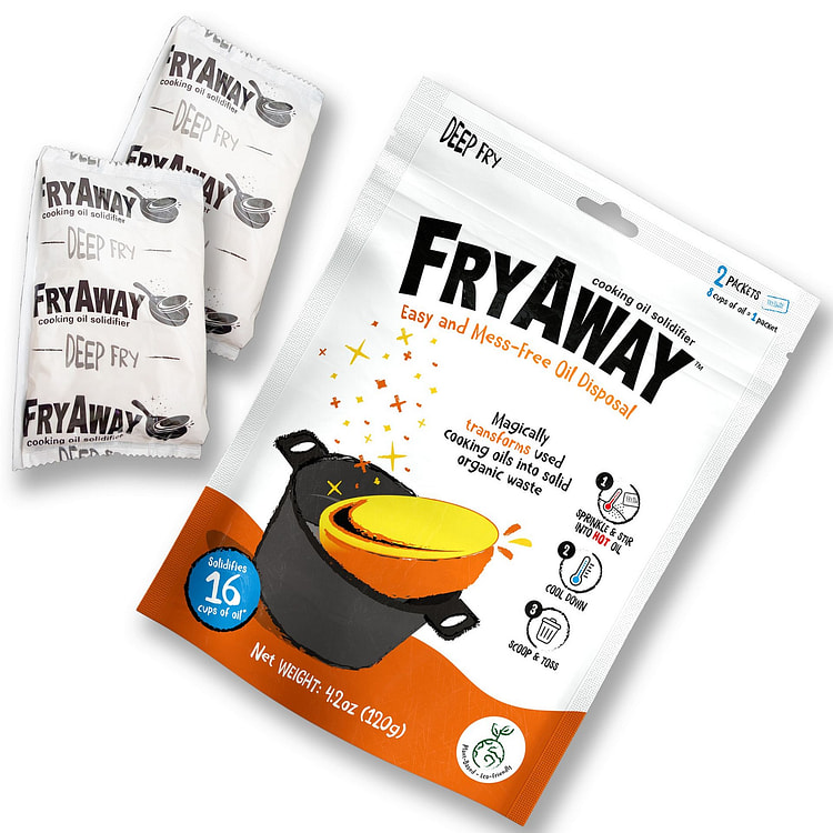FryAway 油炸食用油凝固剂