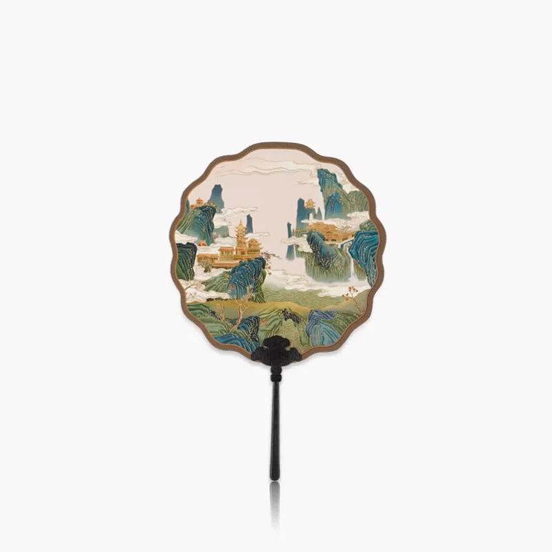 The Palace Museum, Imperial Fan XianShanQiongGe 1 bunch