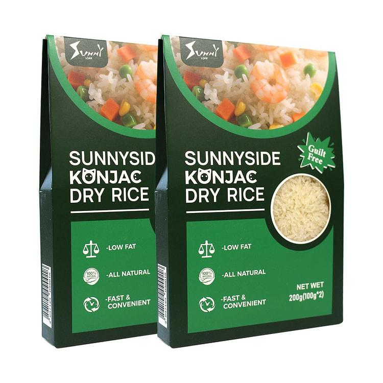 Sunnyside Konjac Dry Rice 2 Pack 200 g*2 pack