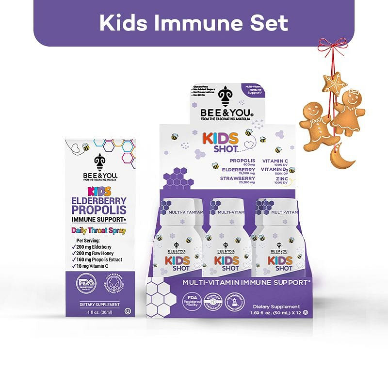 Elderberry Immune Support Shot Drink for Kids x 12 50 ml