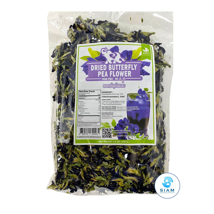 Gusto Dried Butterfly Pea Flower 3.5 oz