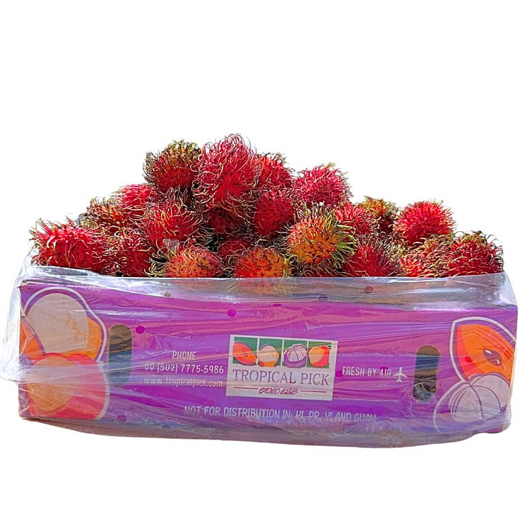 新鲜的红毛丹 4.5-5磅