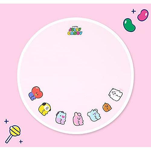 BT21 Round Mouse Pads, Jelly Candy or Little Buddy edition by BTS Jelly Candy 0 lb