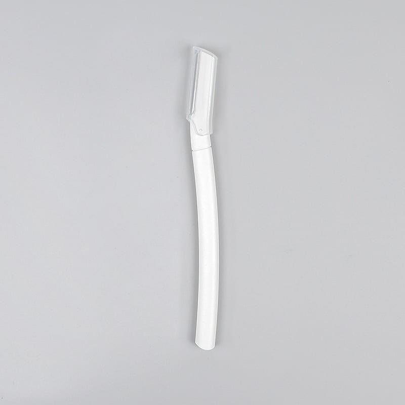 Eyebrow Razor Safety Guard Long Type White 1 each