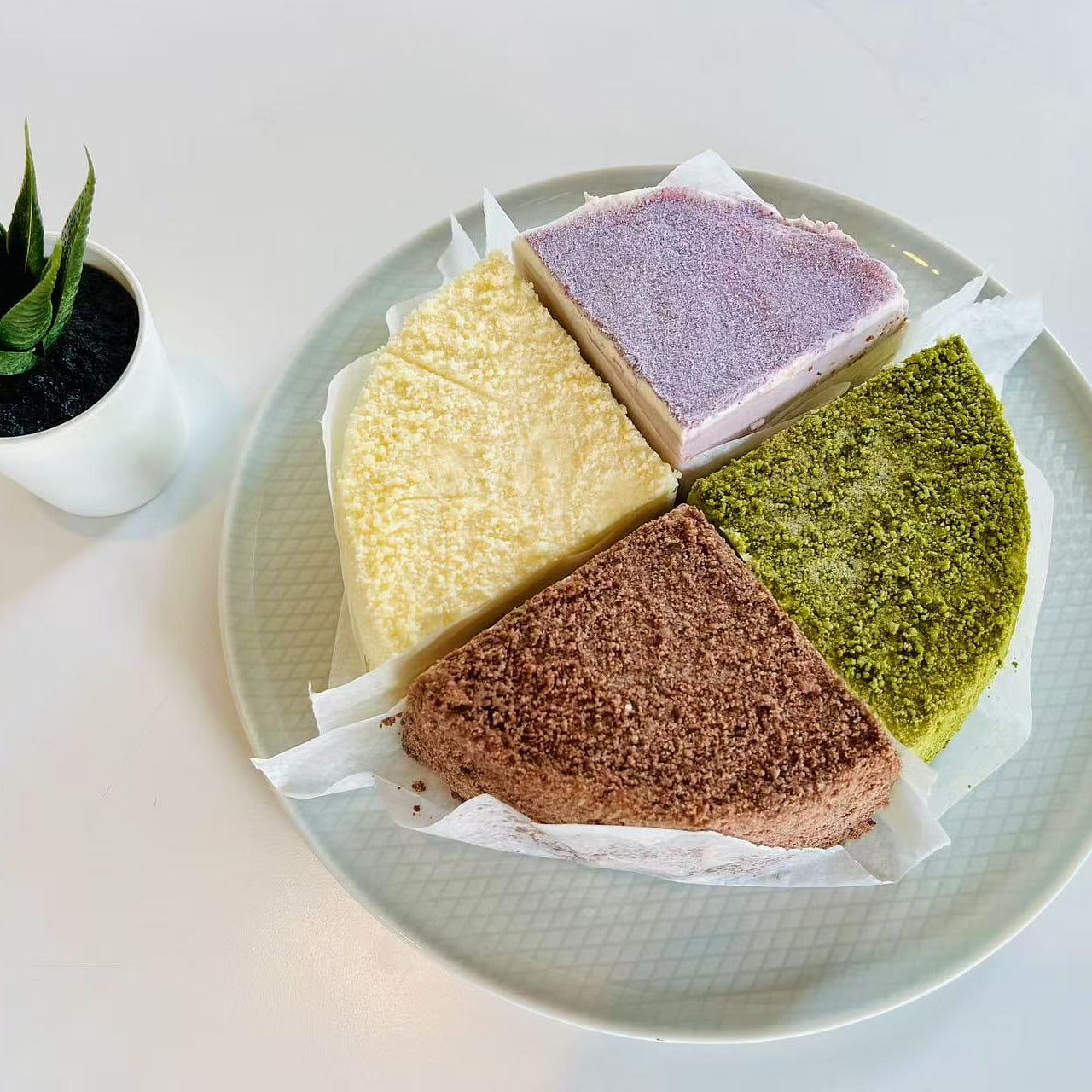 The cheesecake Sampler 1 each