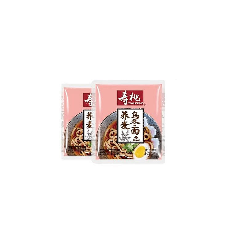 Sau Tao Buckwheat Udon Noodles - 200g x 2 Bags 400 g