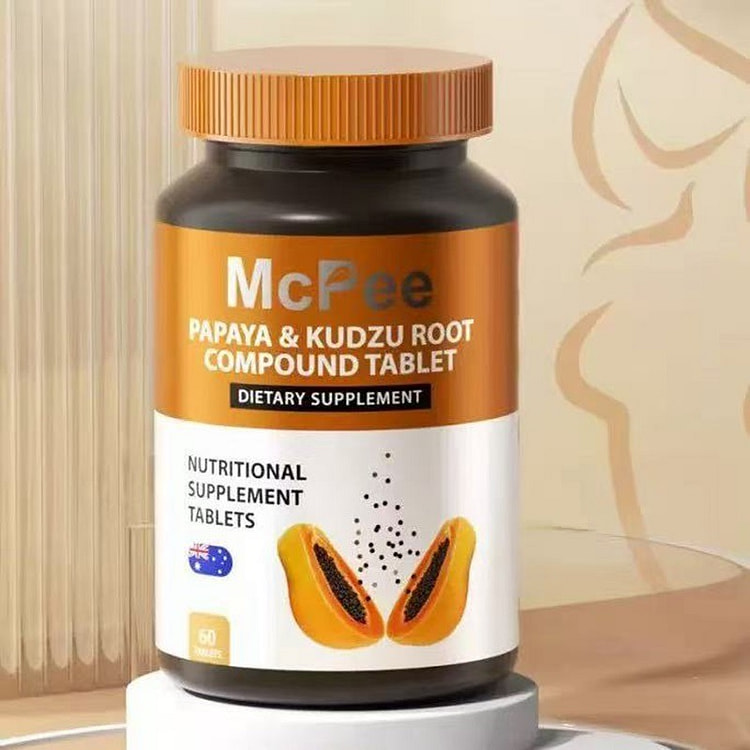 McPee澳洲原装进口木瓜葛根复合片 60粒