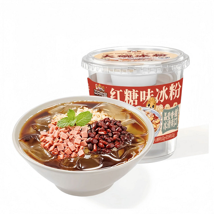 三只松鼠冰粉365g红糖味冰粉降温消暑冰霜夏季饮品 365 克