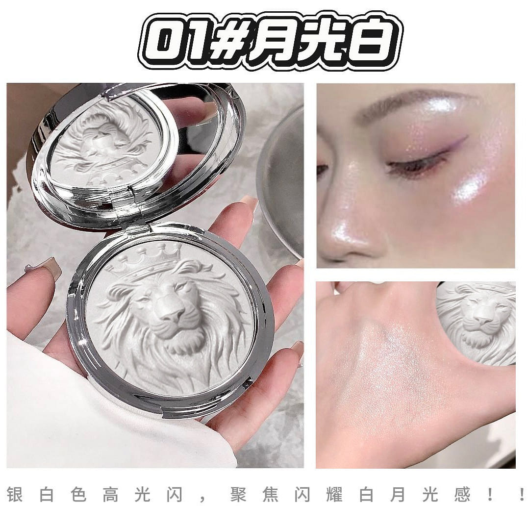 Lion Series Highlighter Powder Dazzling,Crystal-cl 1 count