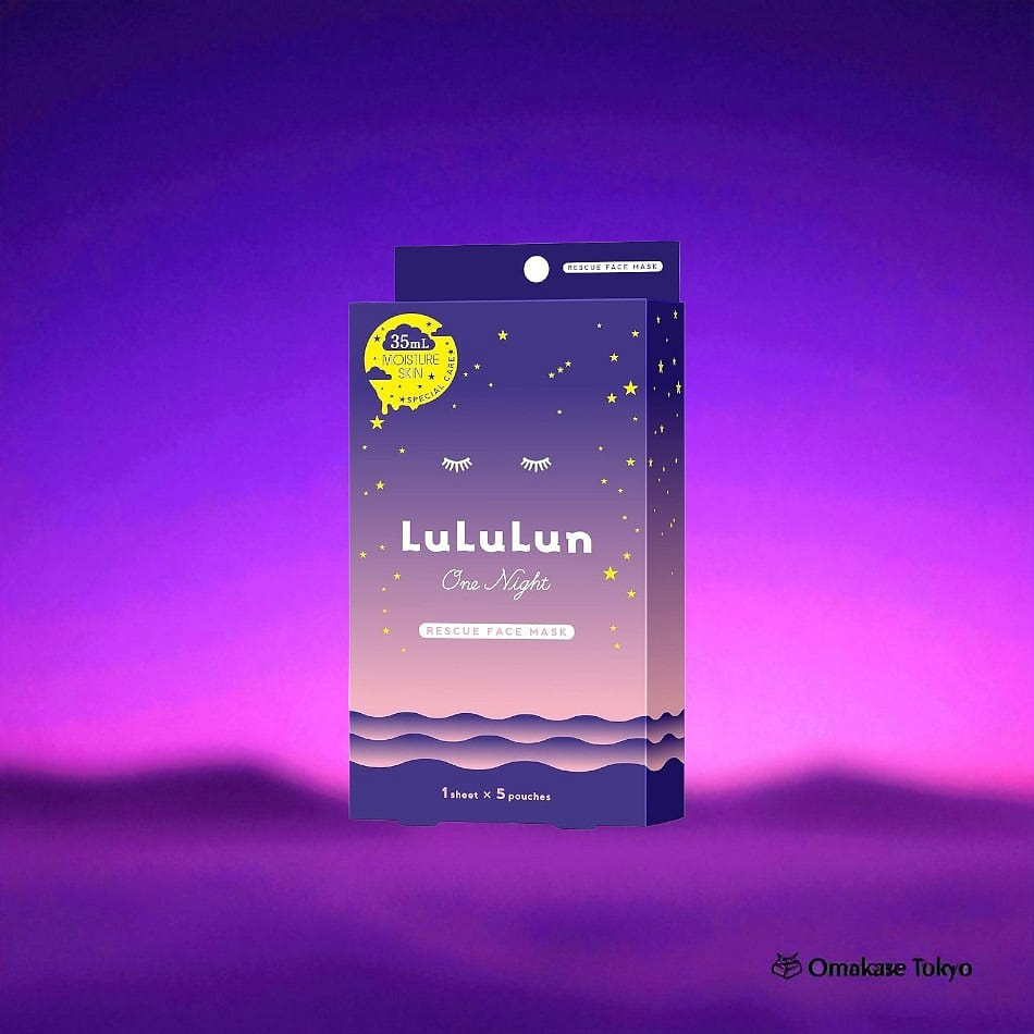 Lululun One Night Rescue Face Mask Moisturizing 240 g