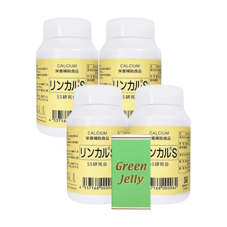 Japan Rincal S 4 Boxes + Green Jelly Set 1 count